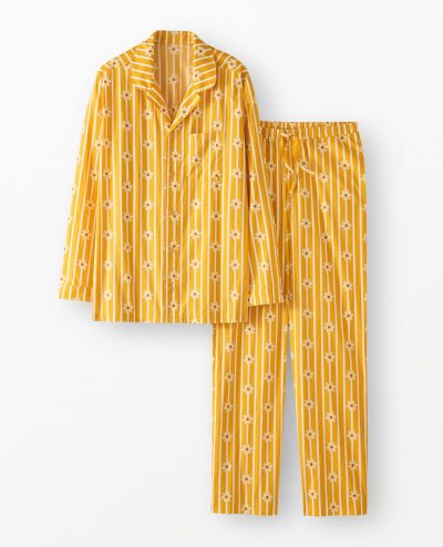Adult Oeuf Long Sleeve Poplin Pajama Set