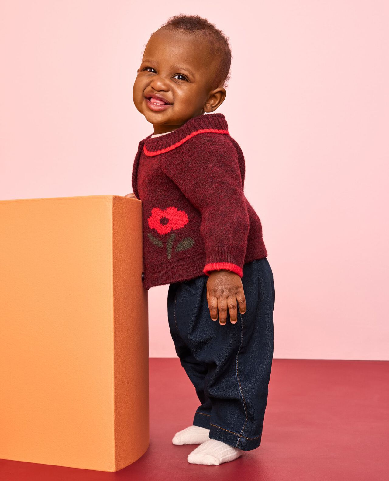 Baby Floral Cardigan - Image 6