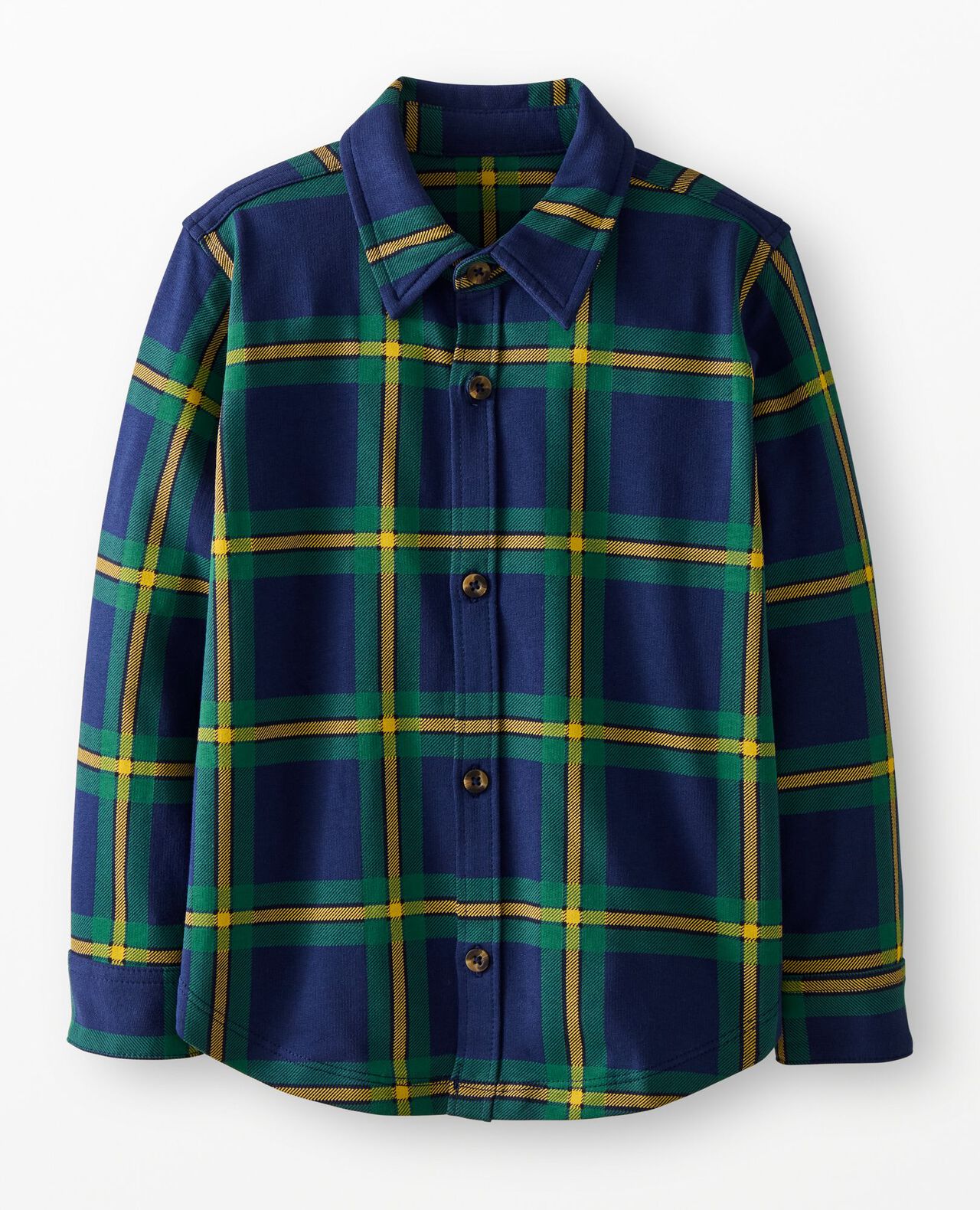 French Terry Button Up Shirt