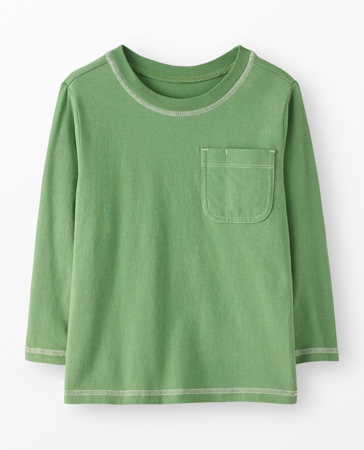Long Sleeve Relaxed Fit Pocket T-Shirt