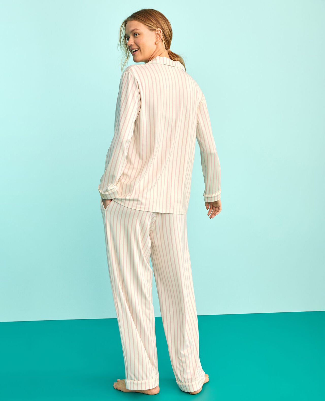 Women's Long Sleeve HannaSoft™ Pajama Set - Image 4