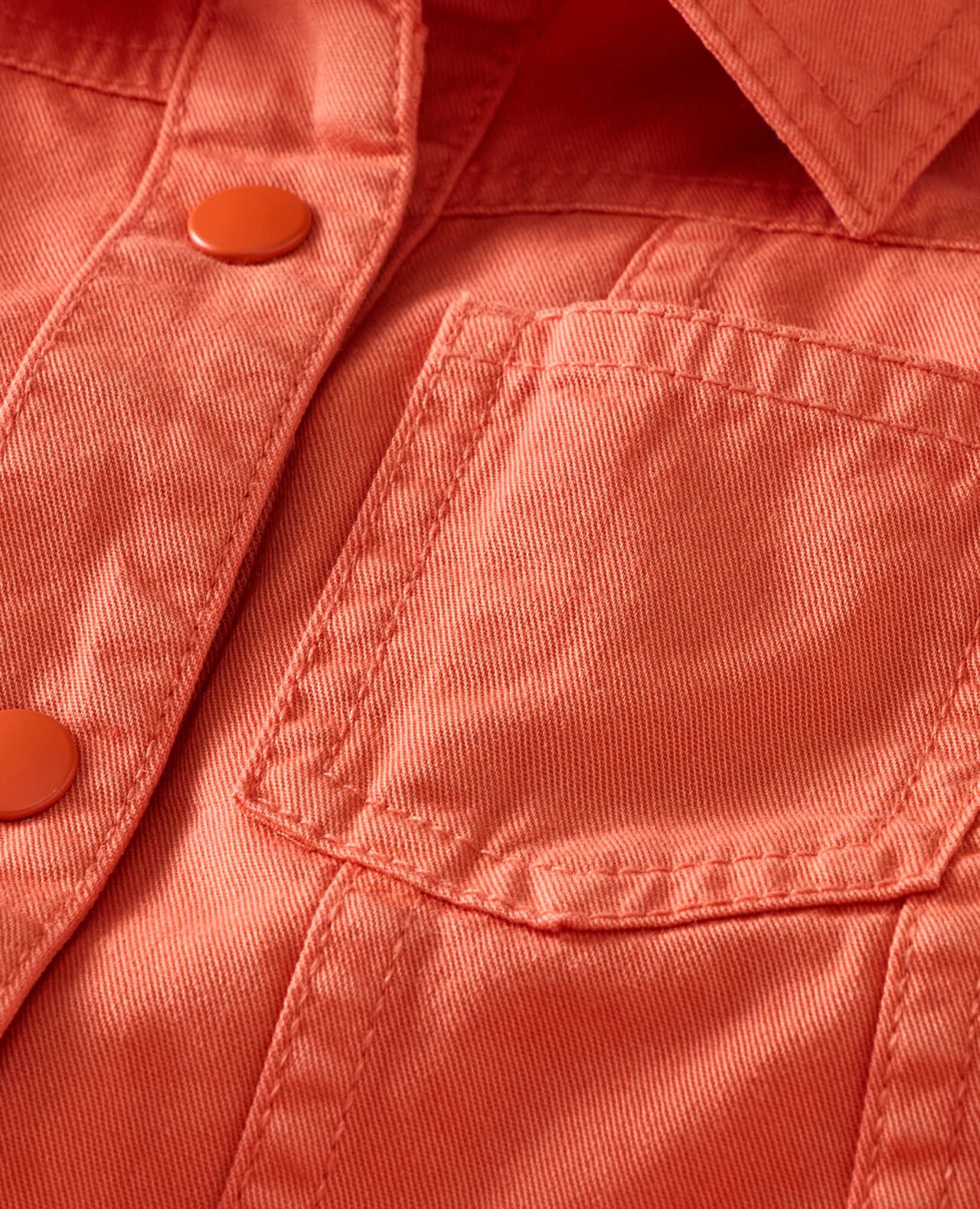 Twill Shirt Dress with Pockets - Image 3