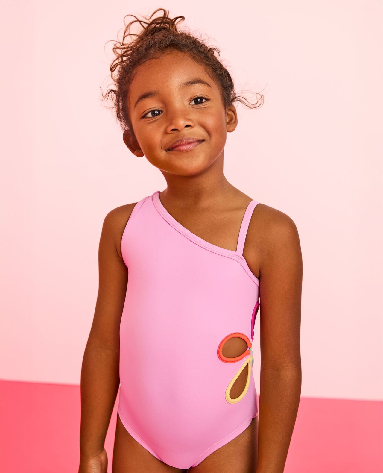 One-Piece Flower Cut Out Swimsuit - Image 4