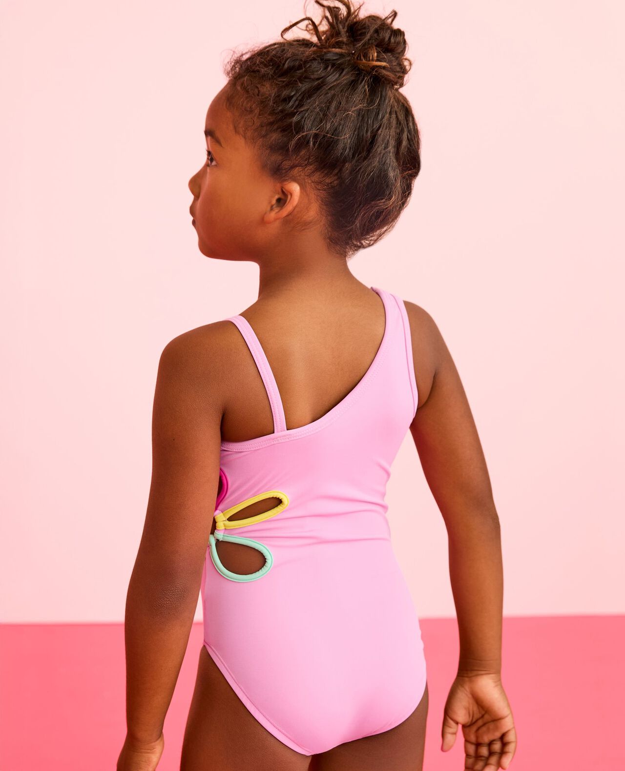 One-Piece Flower Cut Out Swimsuit - Image 5