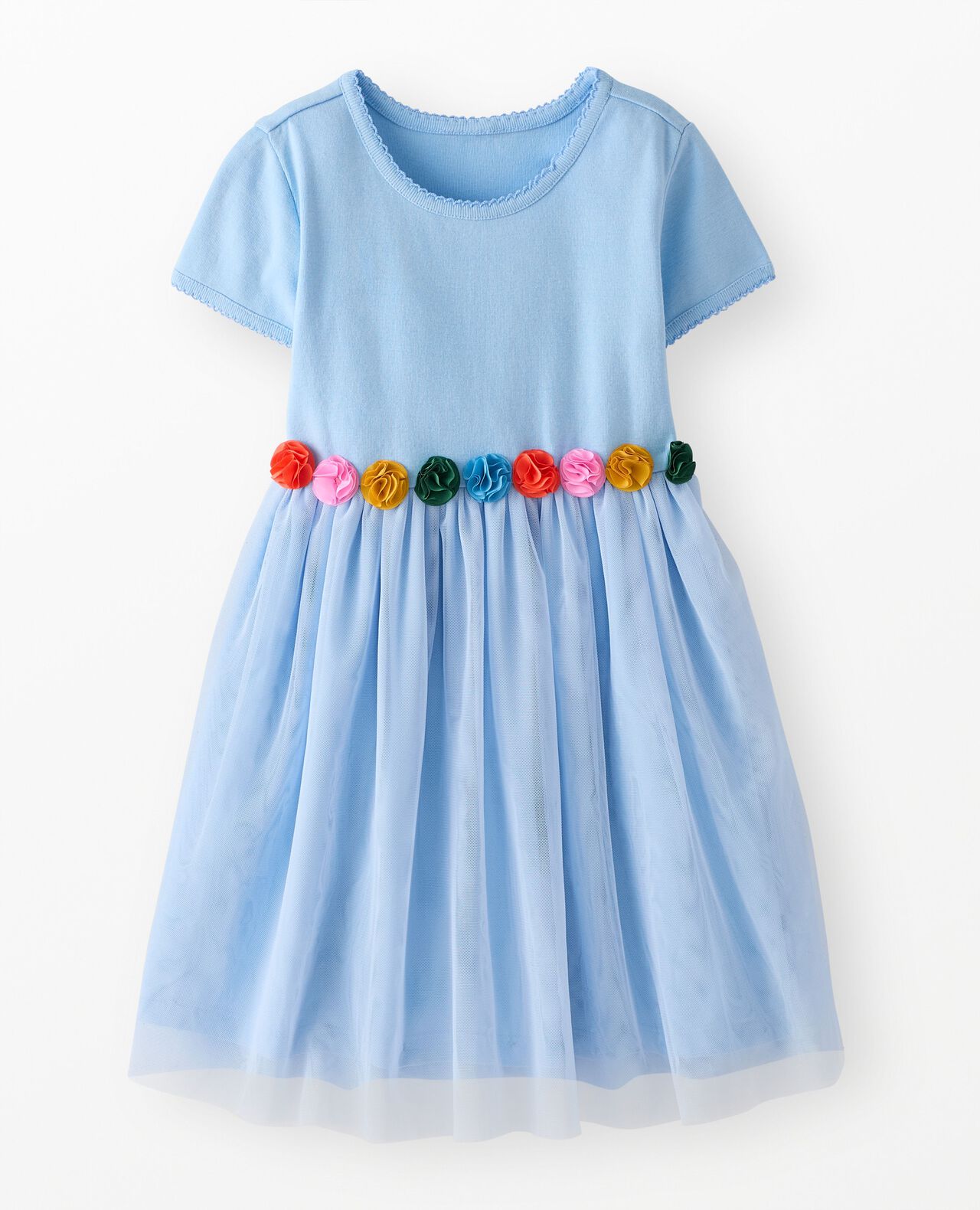 Tulle Flower Waist Dress - Image 2