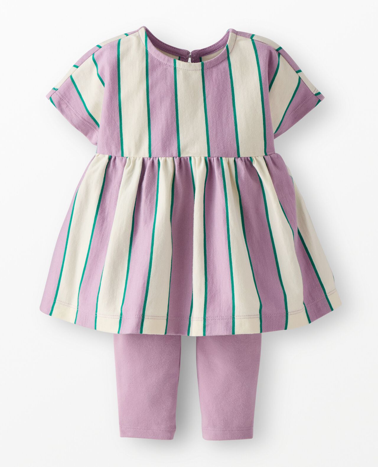 Baby Dolman Sleeve Dress & Leggings Set - Image 2