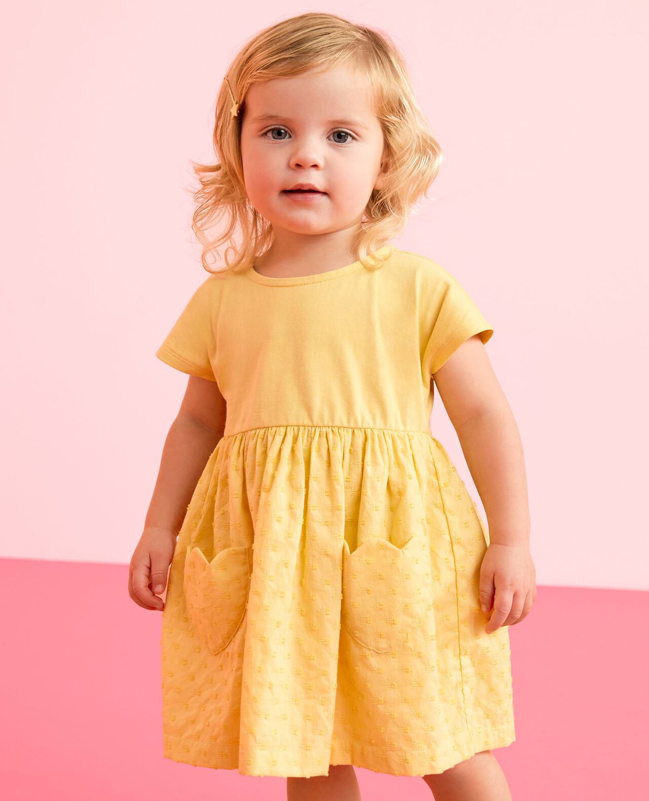 Baby Tulip Pocket Dress & Bloomers Set