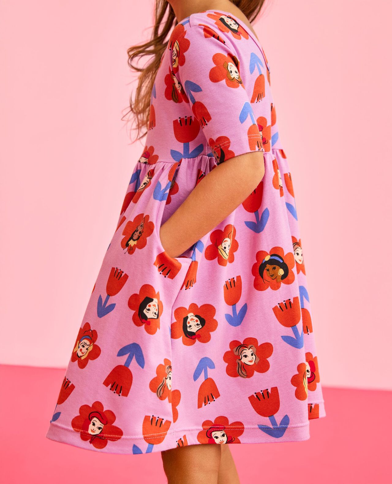 Disney Princess Skater Dress with Pockets - Image 5