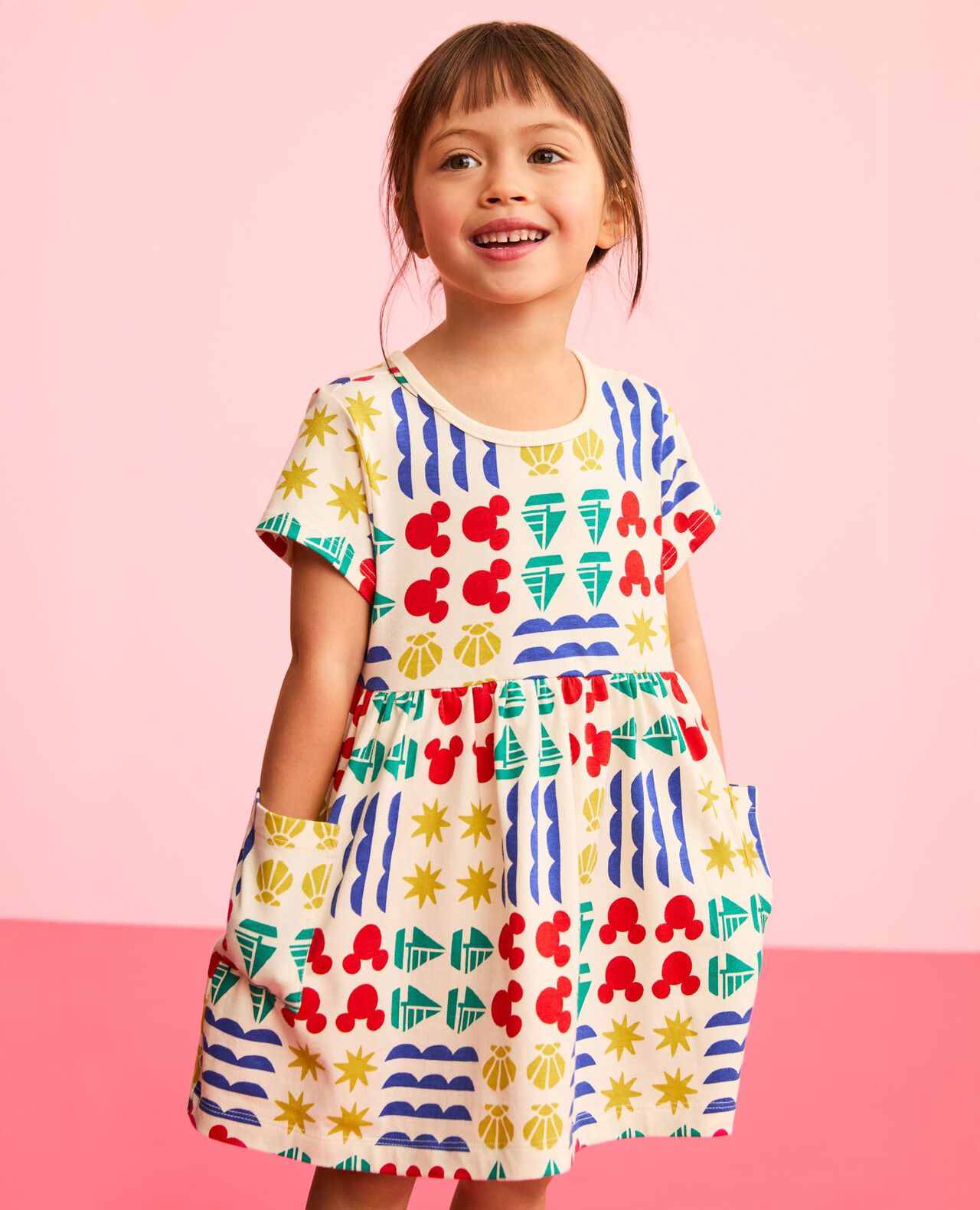 Disney Mickey Mouse Playground Dress with Pockets