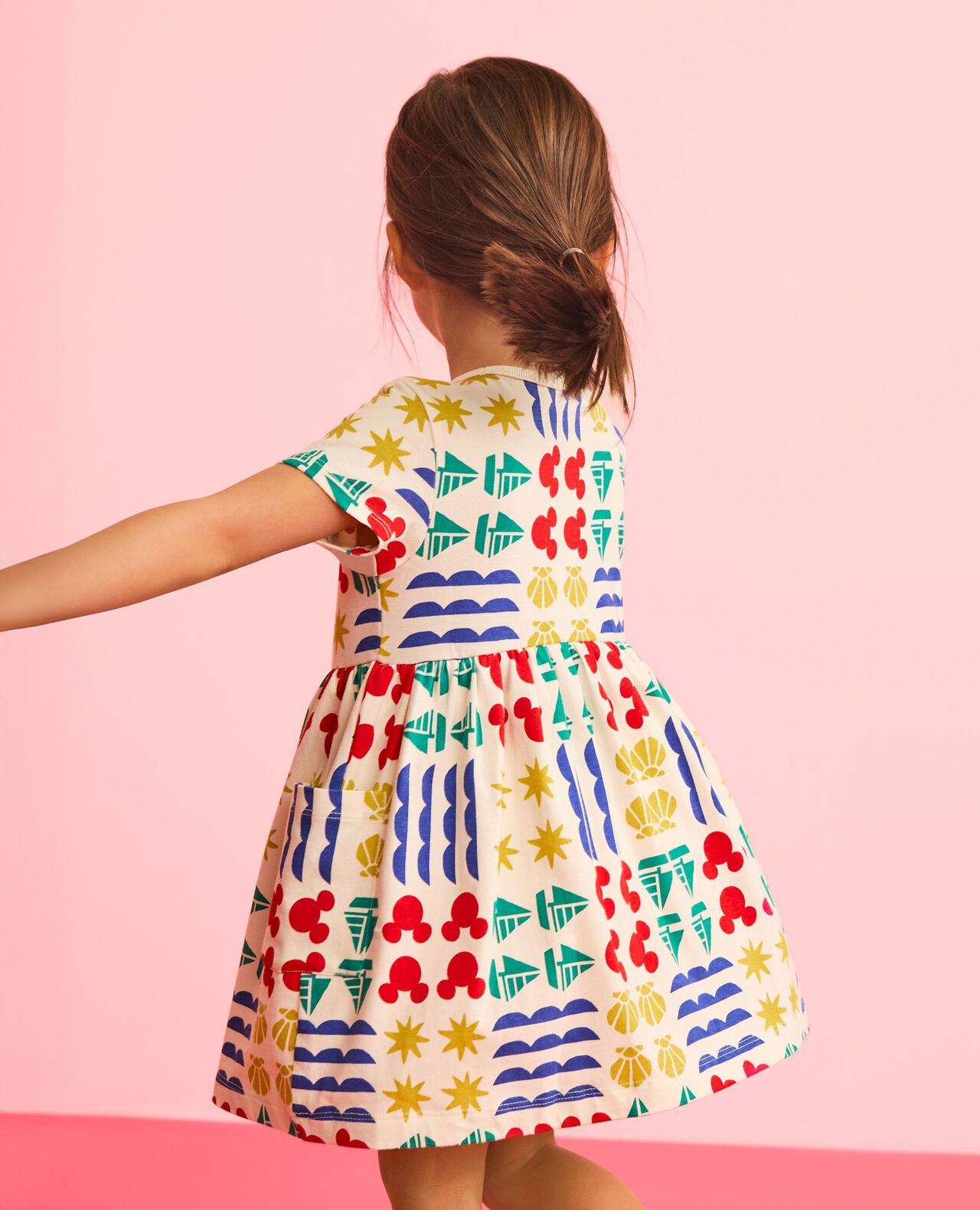 Disney Mickey Mouse Playground Dress with Pockets - Image 3