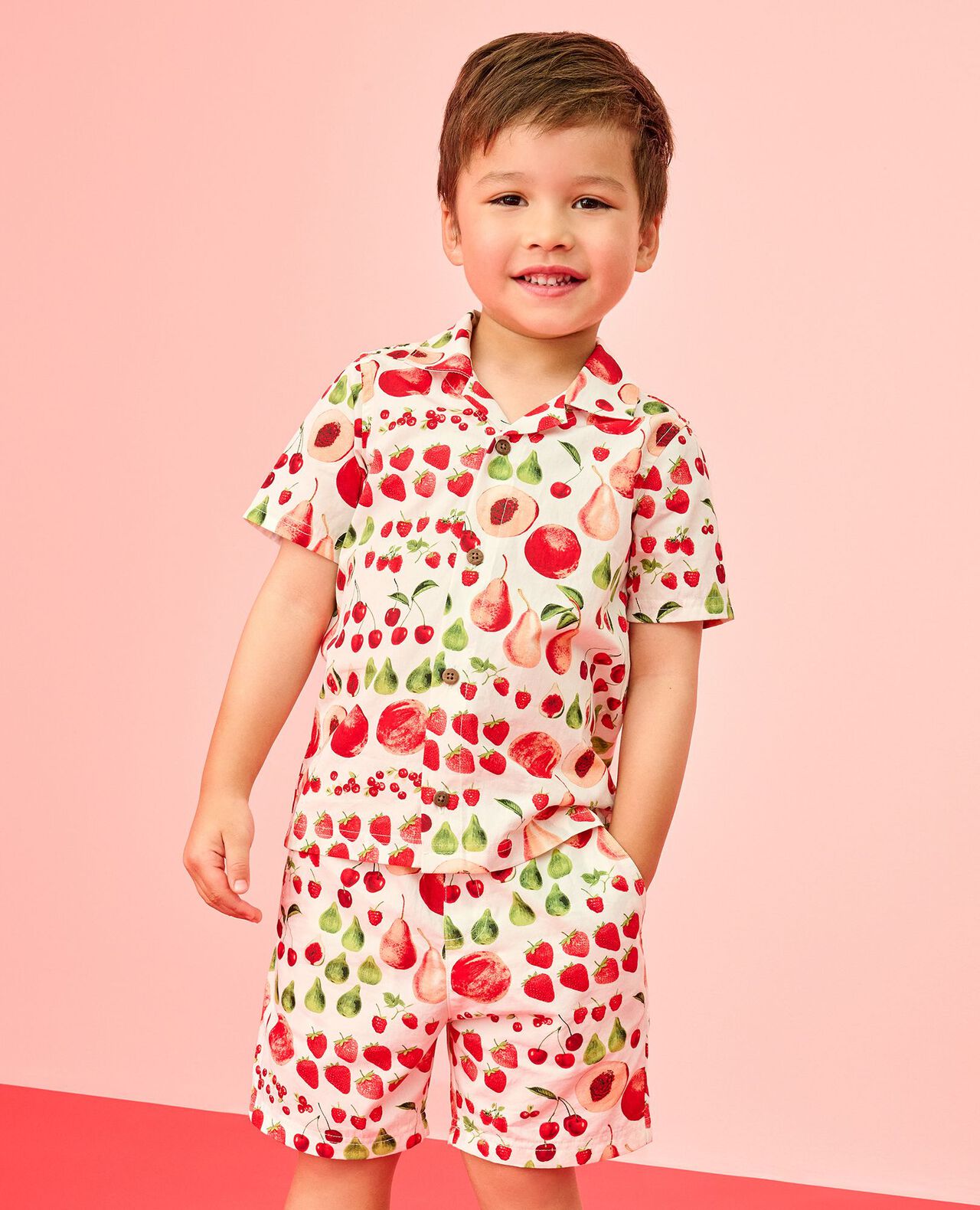 Lisa Says Gah Button Up Shirt & Shorts Set