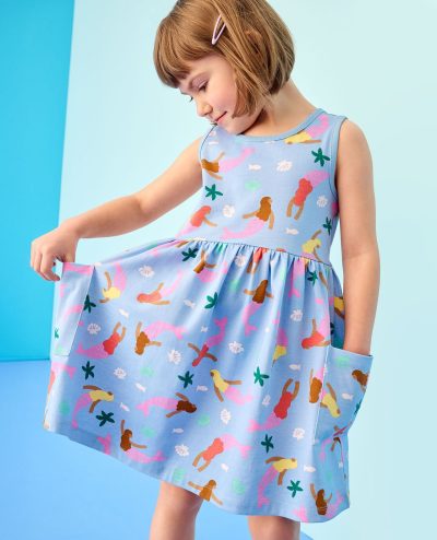 Sleeveless Playground Dress with Pockets