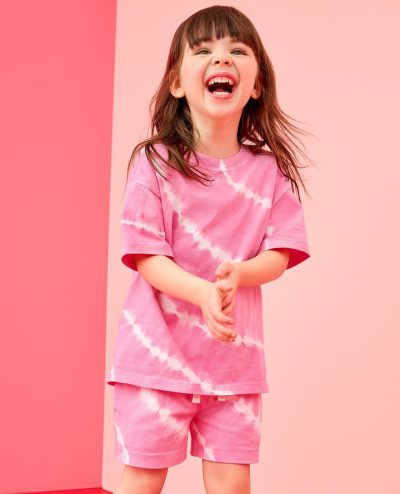 Relaxed Fit Tie-Dye T-Shirt & Shorts Set
