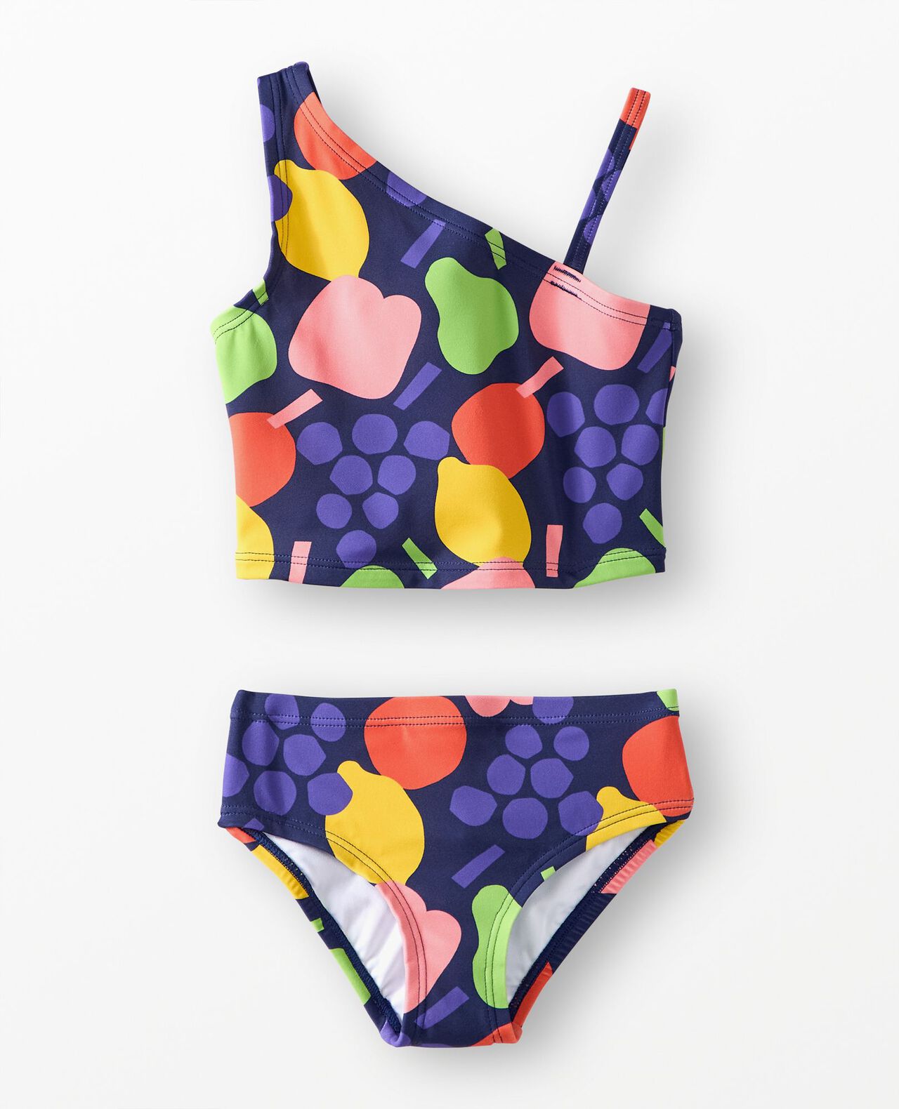 Two-Piece Asymmetrical Strap Swimsuit - Image 7