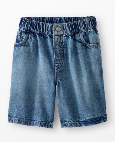 Loose Fit Denim Shorts