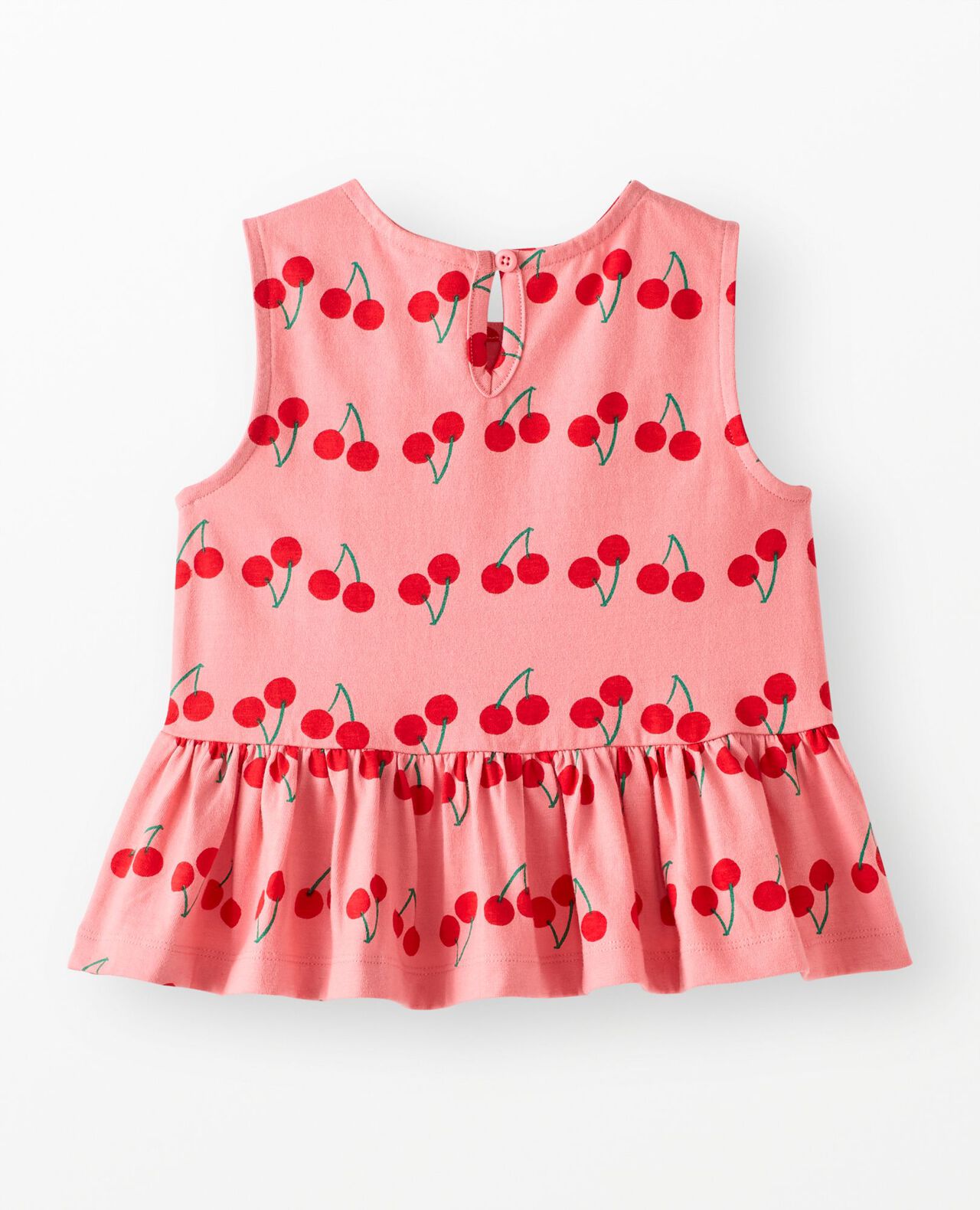 Sleeveless Peplum Top & Shorts Set - Image 3