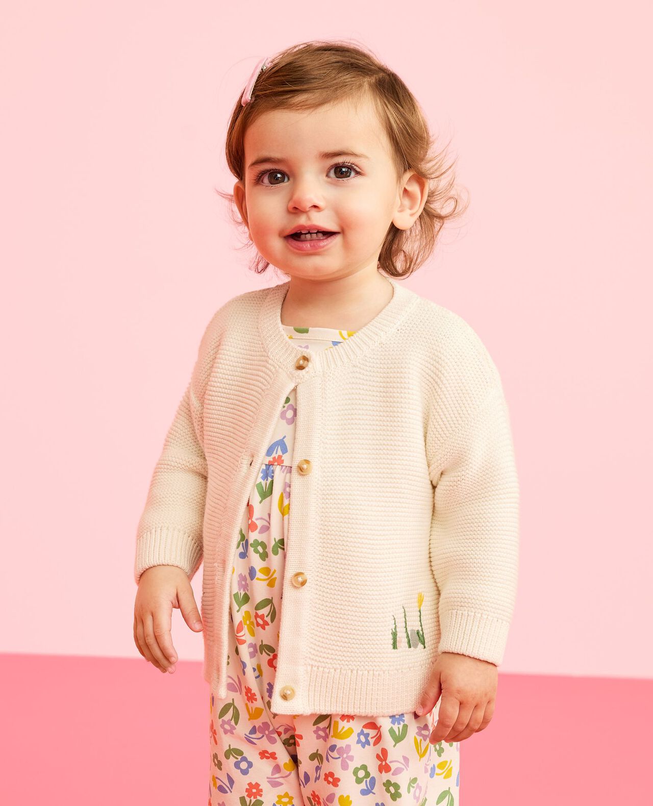Baby Spring Animals Cardigan Sweater - Image 5