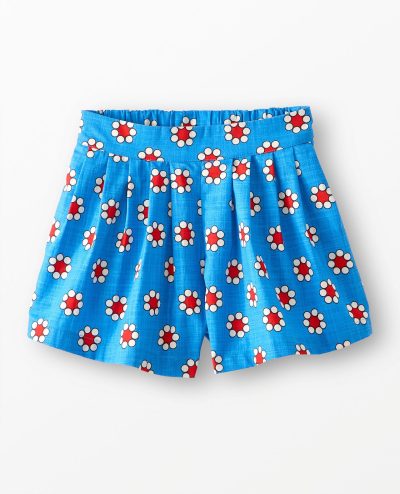 Poplin Shorts with Pockets