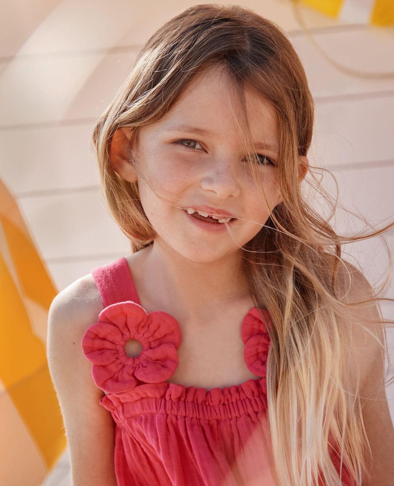 Flower Strap Muslin Top - Image 4
