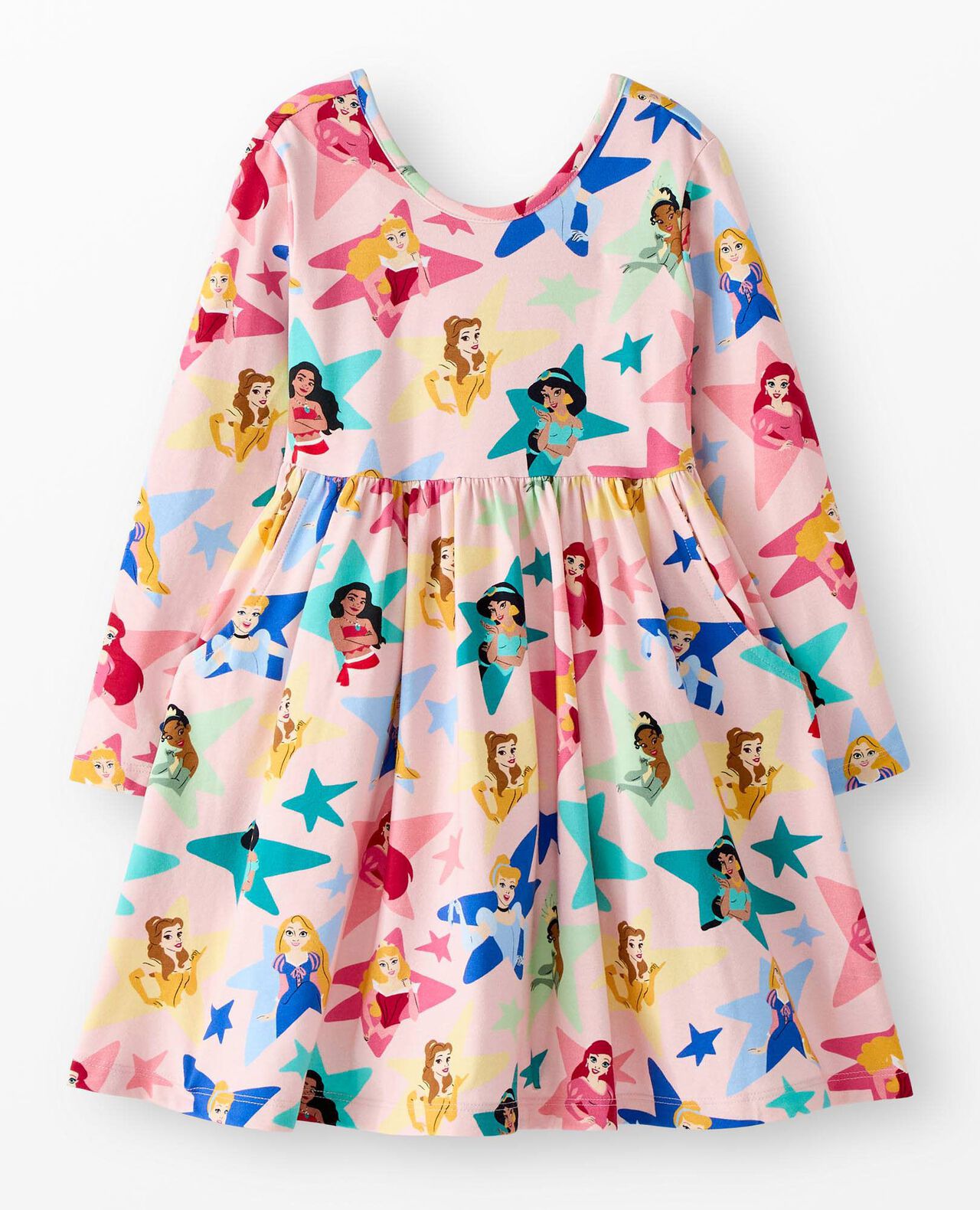 Long Sleeve Disney Princess Skater Dress - Image 2