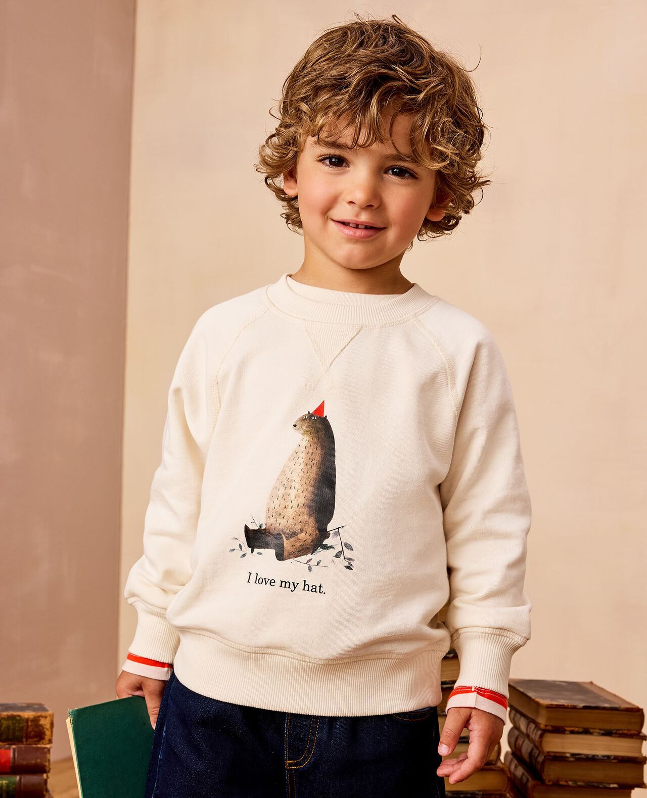 Jon Klassen French Terry Bear Sweatshirt - Image 2