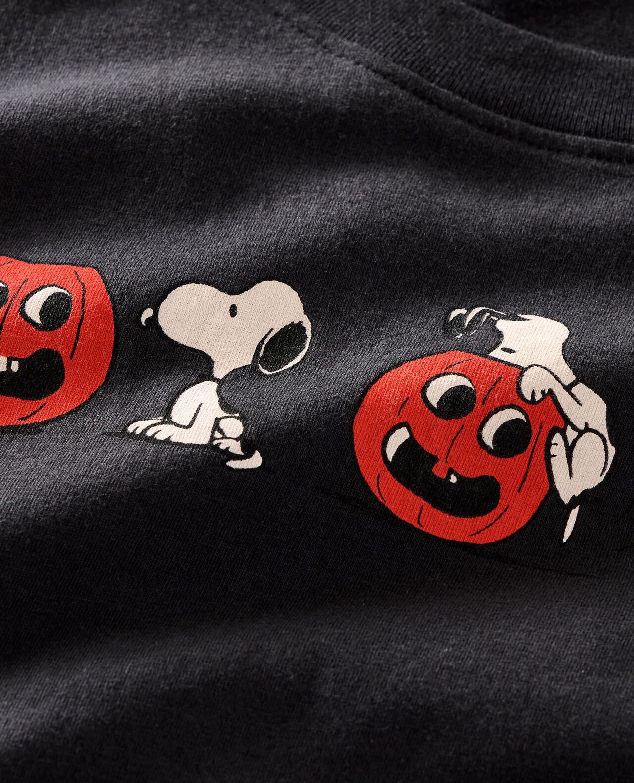 Adult Peanuts Halloween Graphic T-Shirt - Image 2