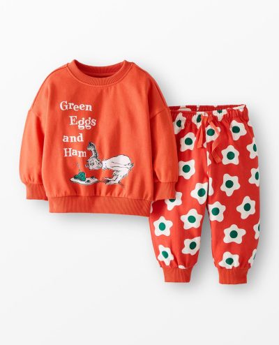Dr. Seuss French Terry Sweatshirt & Sweatpants Set
