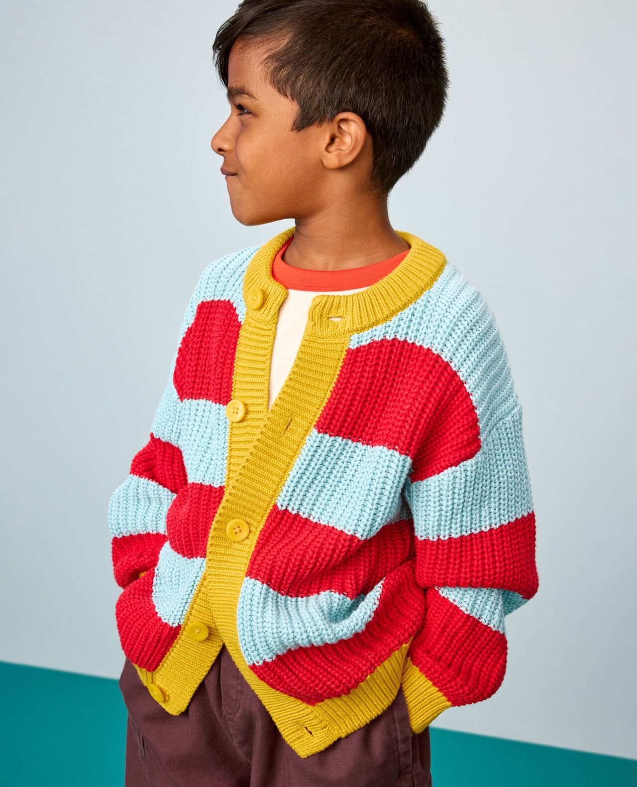 Striped Cardigan