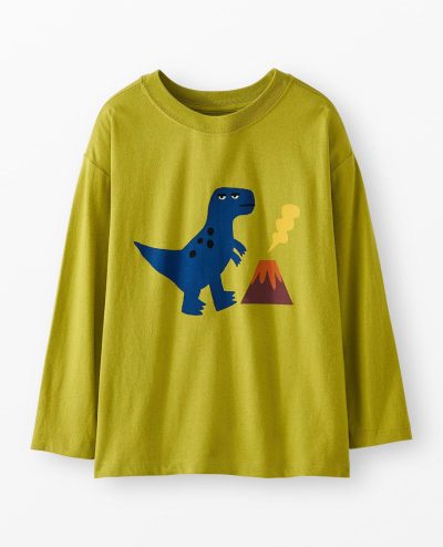 Long Sleeve Relaxed Fit Graphic T-Shirt