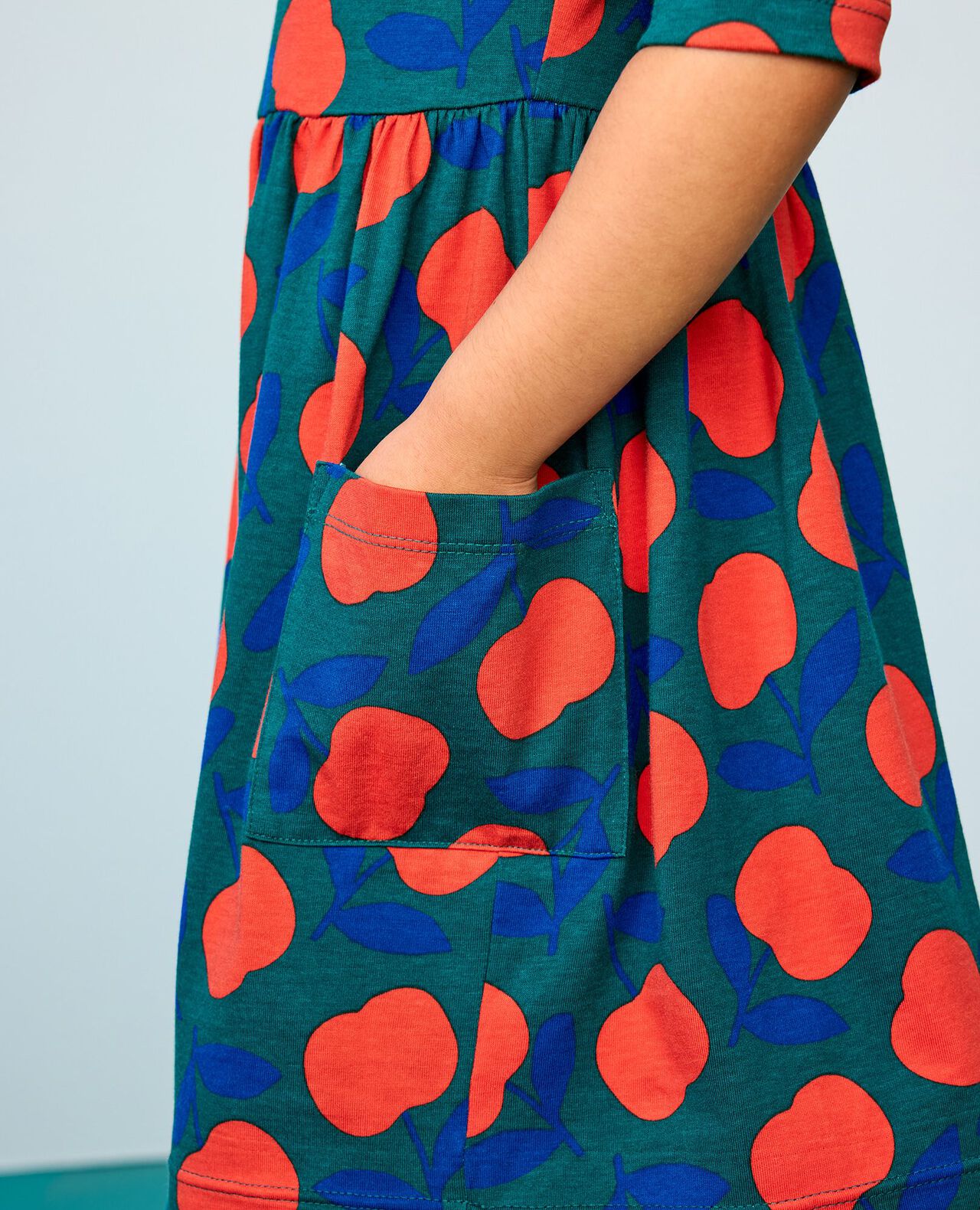 Long Sleeve Playground Dress with Pockets - Image 5