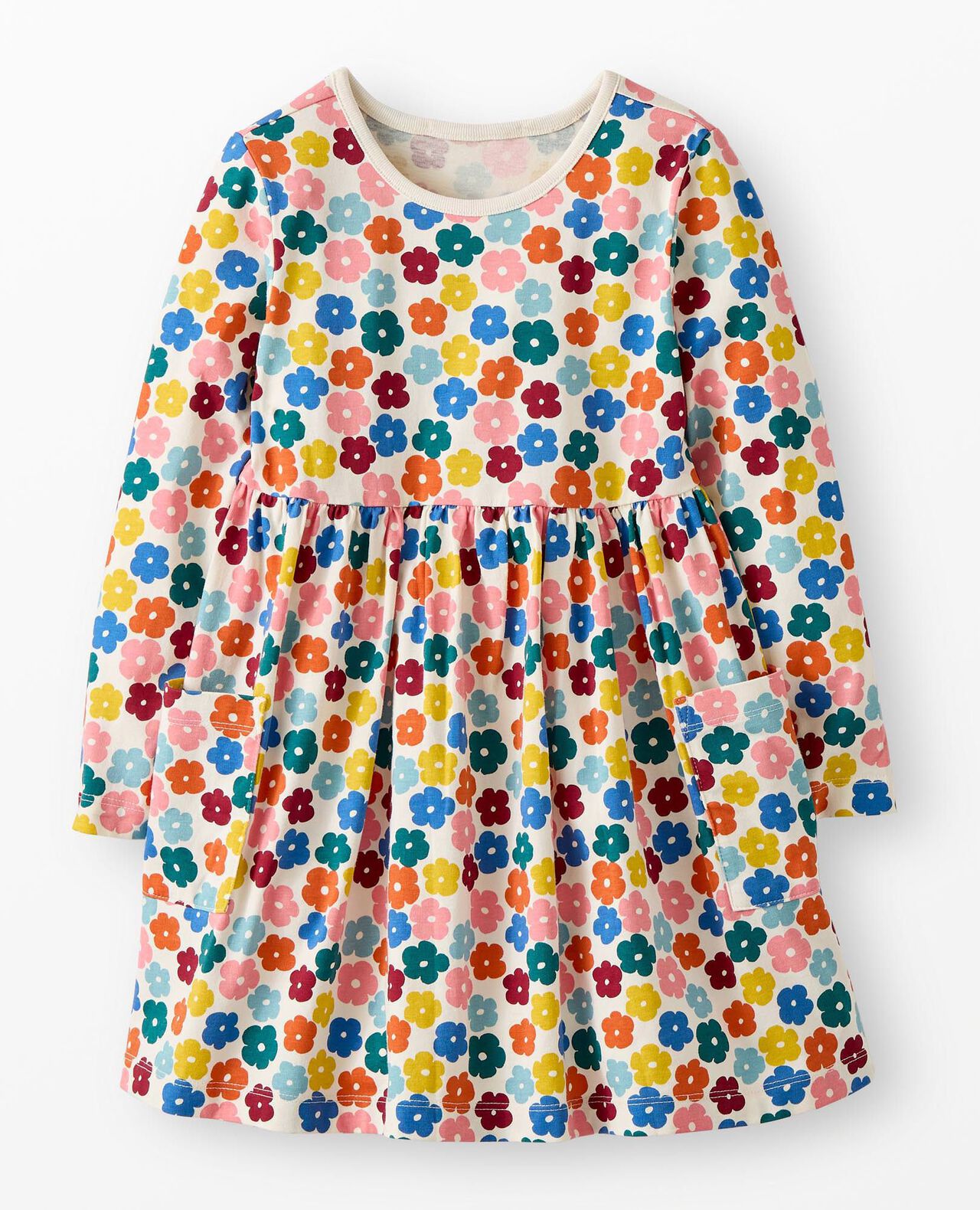 Long Sleeve Playground Dress with Pockets - Image 2