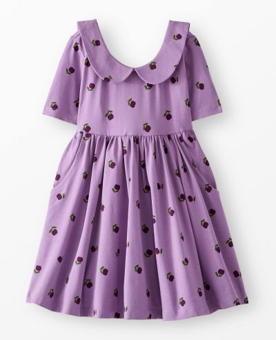 Collared Skater Dress with Pockets