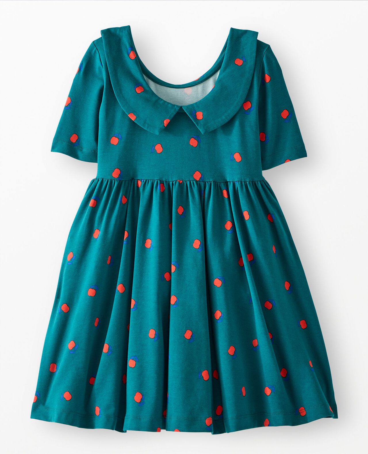 Collared Skater Dress with Pockets - Image 3