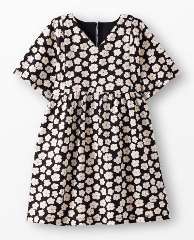 V-Neck Dress with Pockets