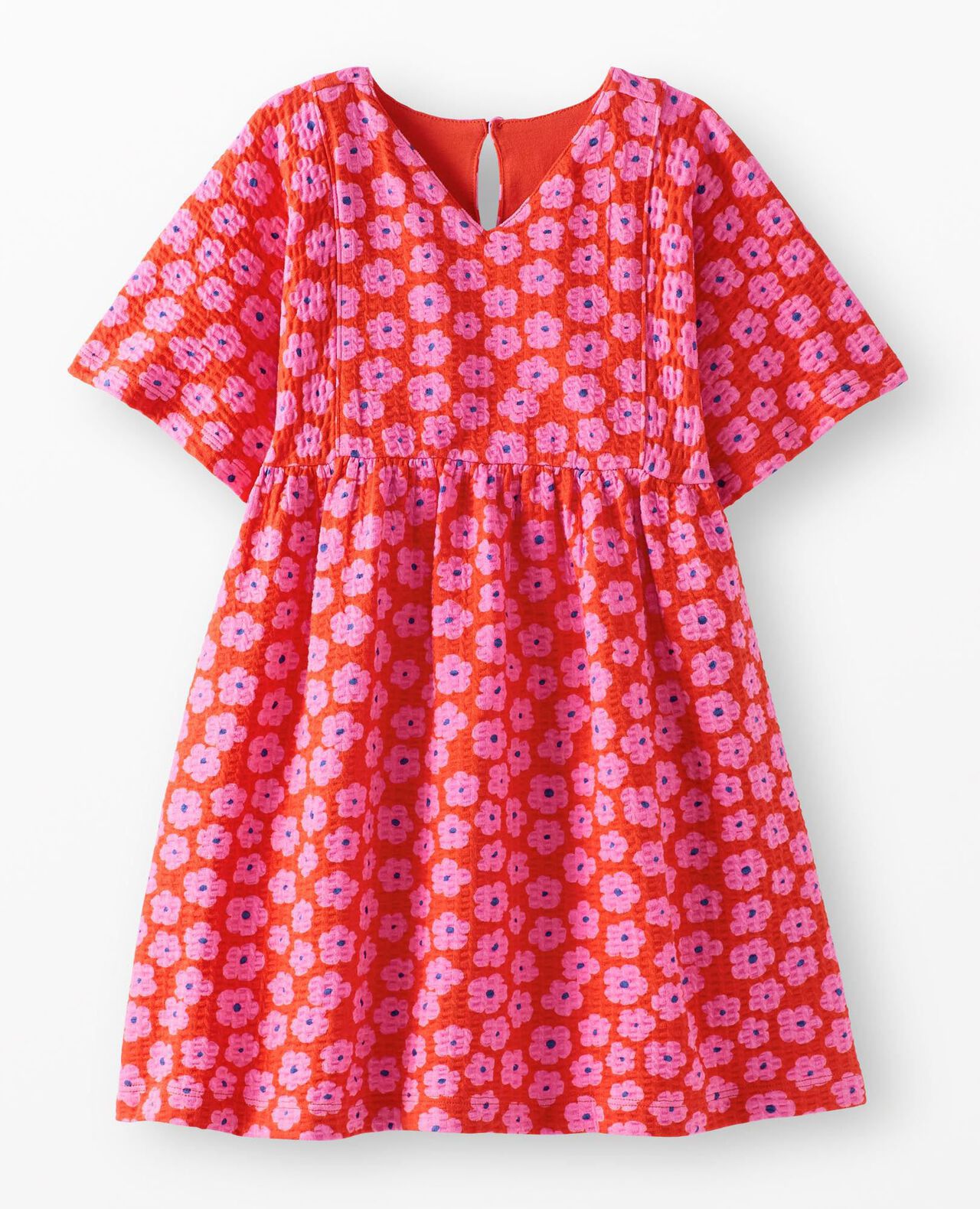 V-Neck Dress with Pockets - Image 2