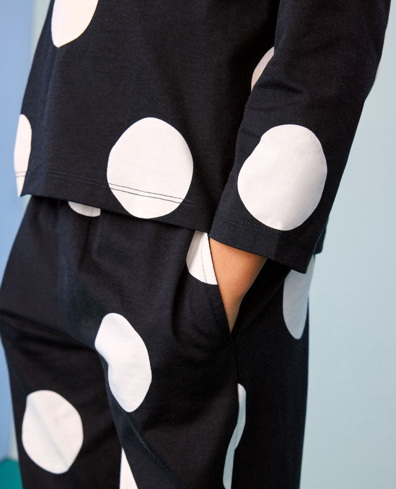 Long Sleeve Top & Wide Leg Pants Set - Image 5