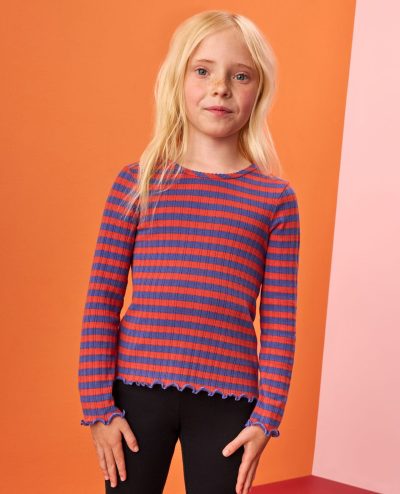 Long Sleeve Pointelle Top