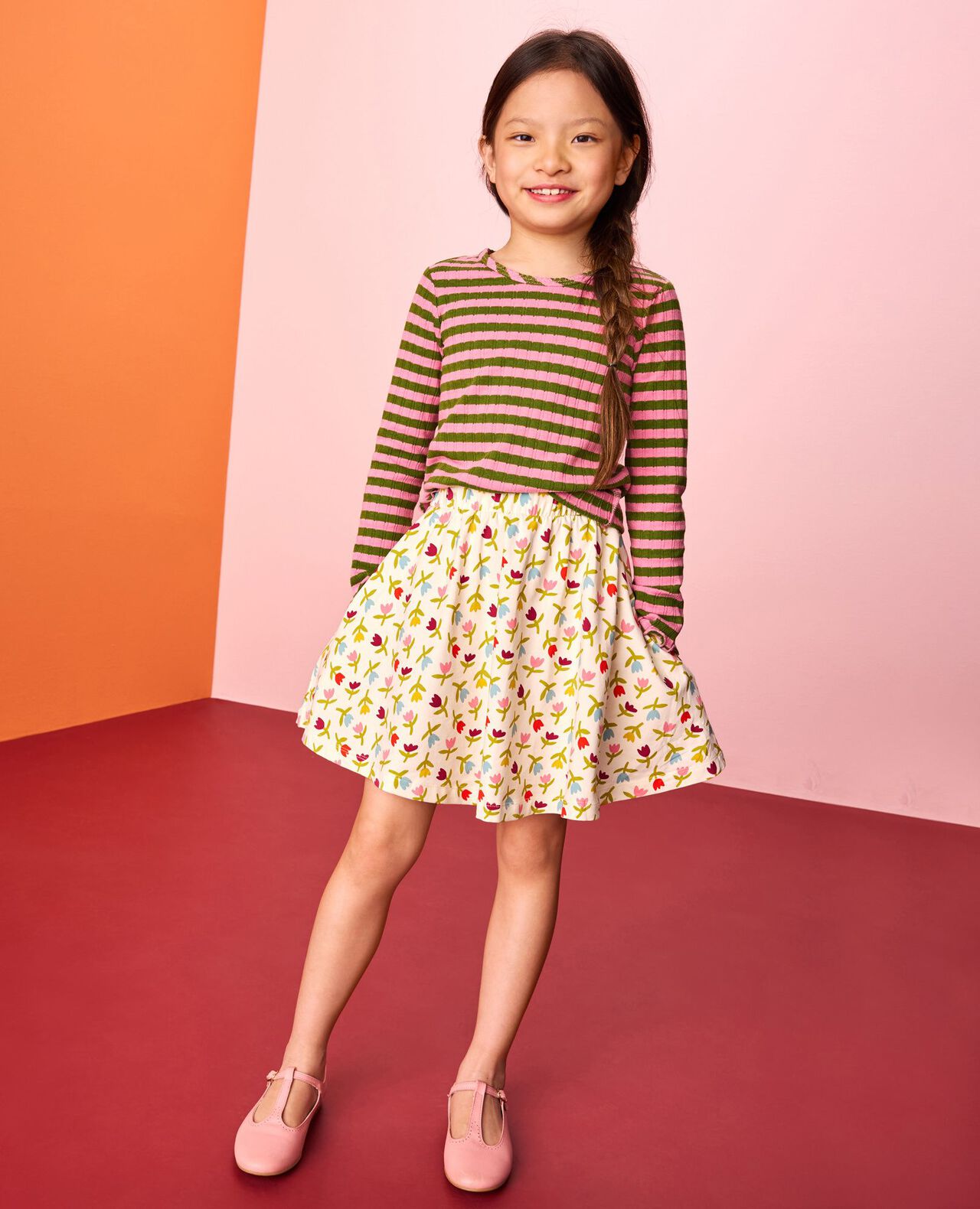 Long Sleeve Pointelle Top - Image 4