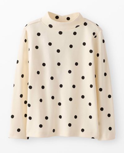 Long Sleeve Mock Neck Top