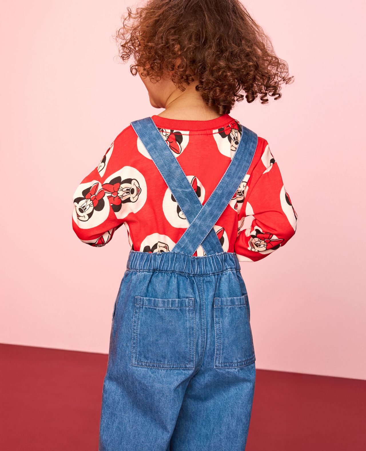 Disney Mickey Mouse Denim Overalls - Image 6