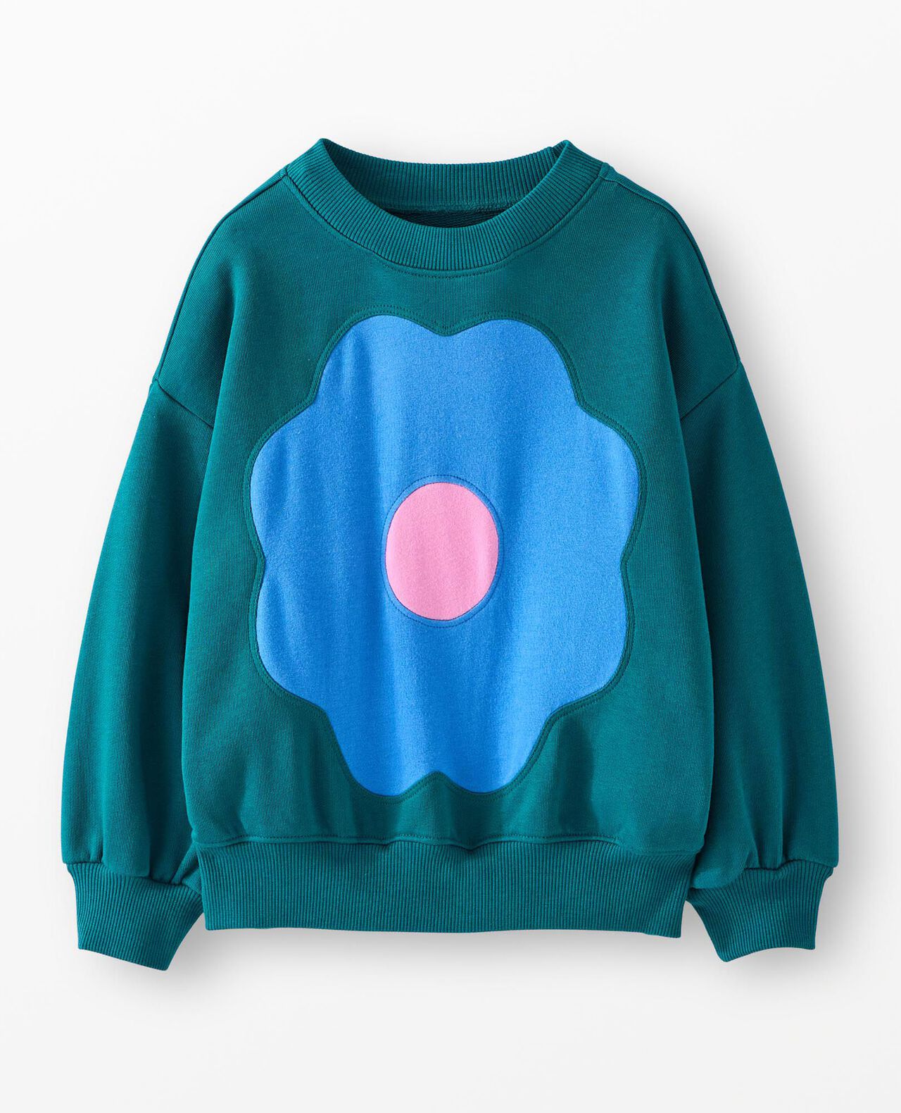 French Terry Graphic Bubble Sweatshirt