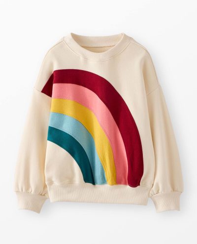 French Terry Graphic Bubble Sweatshirt