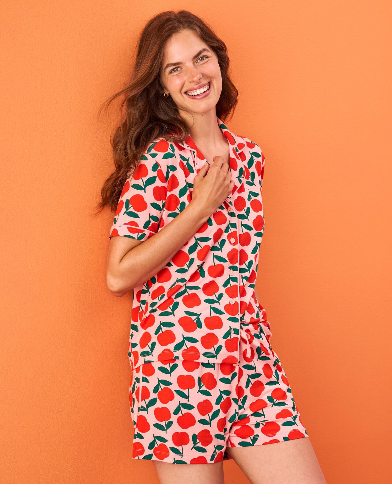 Women's Short Sleeve HannaSoft™ Pajama Set - Image 5