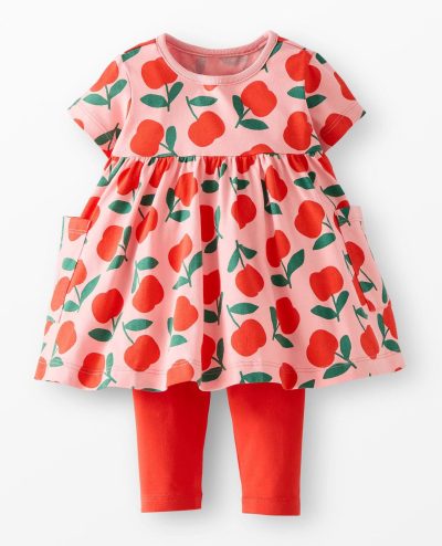 Baby Pocket Dress & Leggings Set