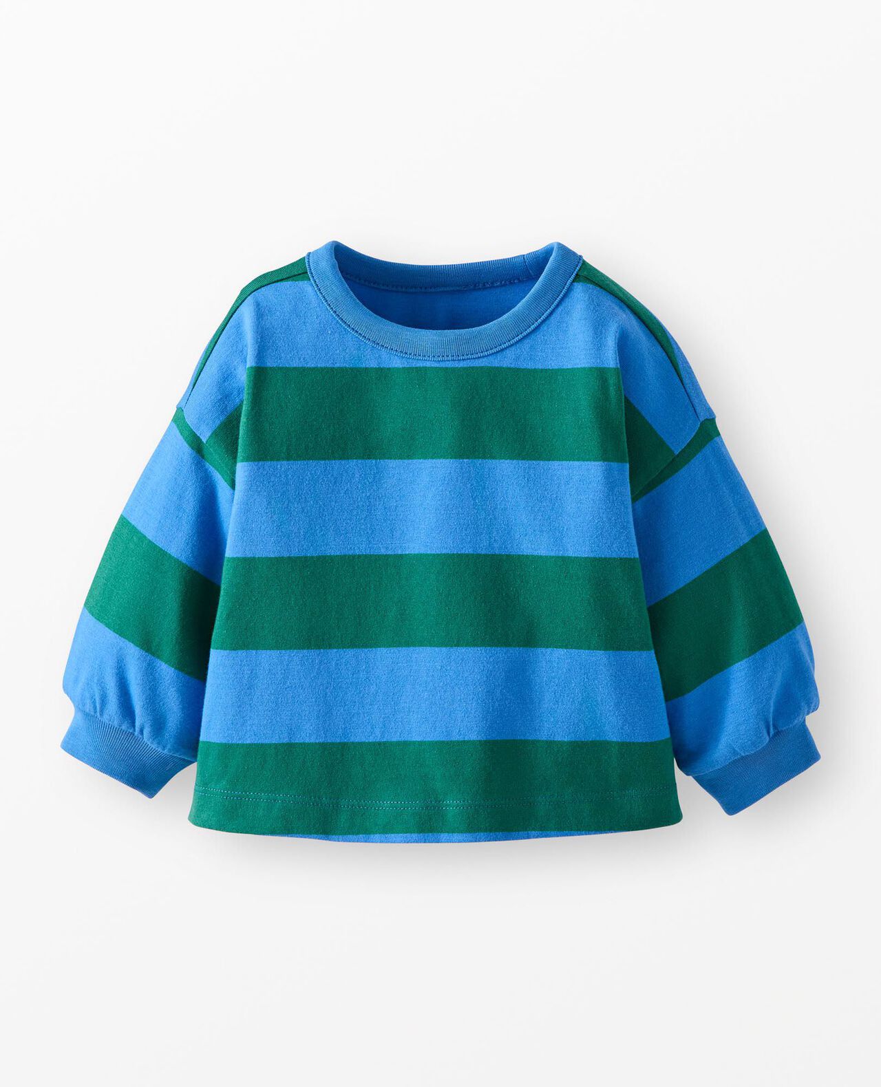 Baby Oversized Long Sleeve Ringer T-Shirt - Image 2