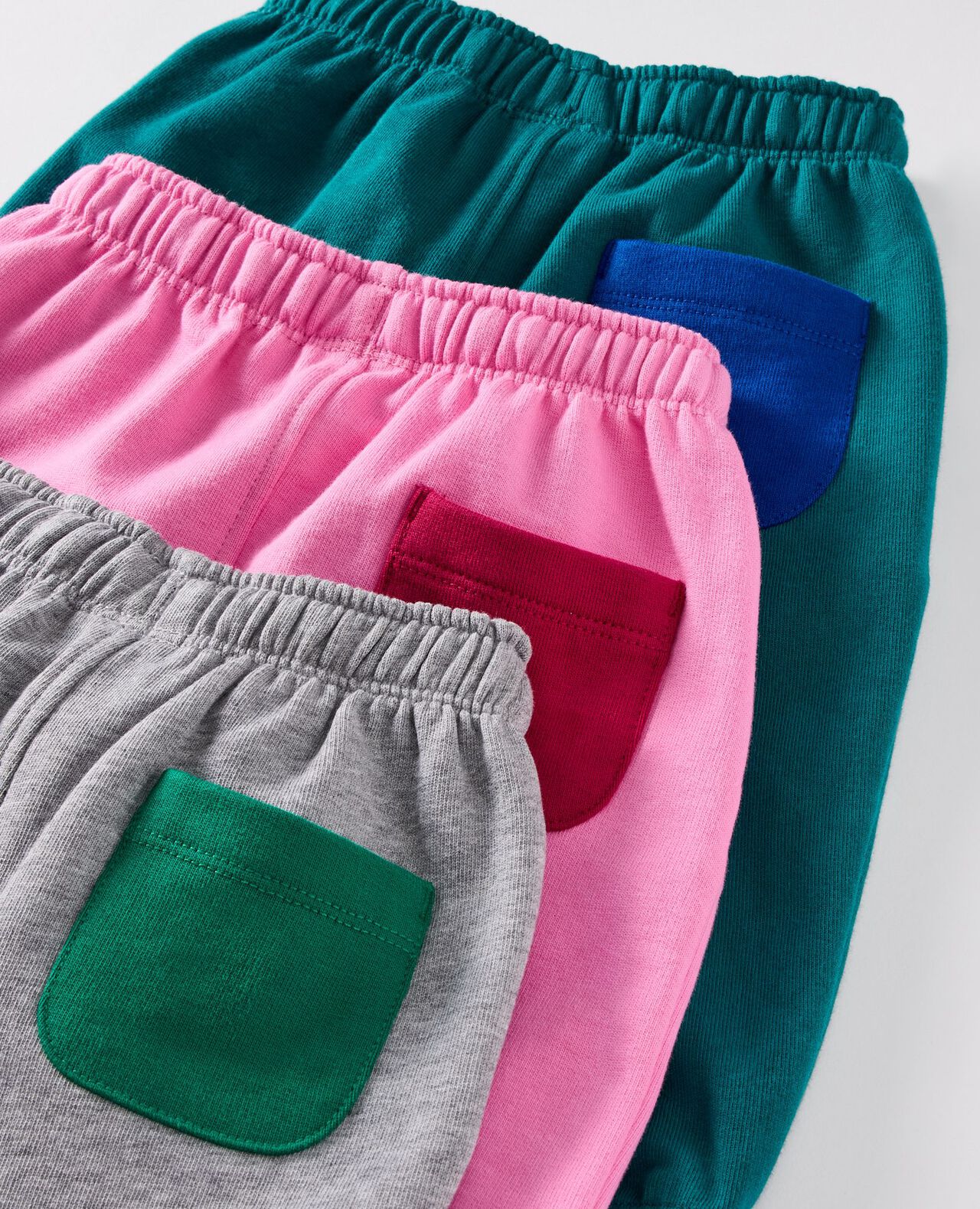 Baby French Terry Colorblock Sweatshirt & Sweatpants Set - Image 2