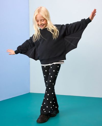 Halloween French Terry Bat Sweatshirt