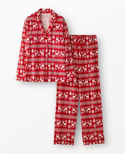Women's Holiday Long Sleeve HannaSoft™ Pajama Set