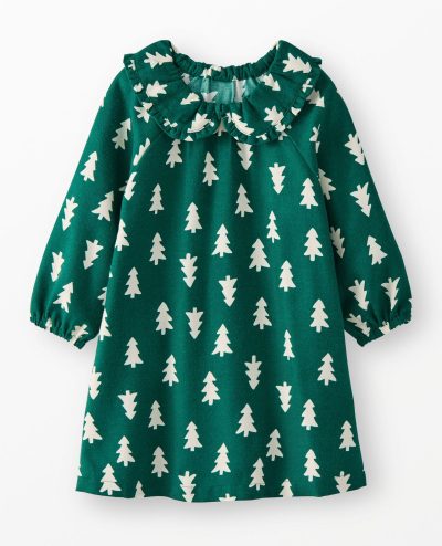 Holiday Flannel Ruffle Nightgown