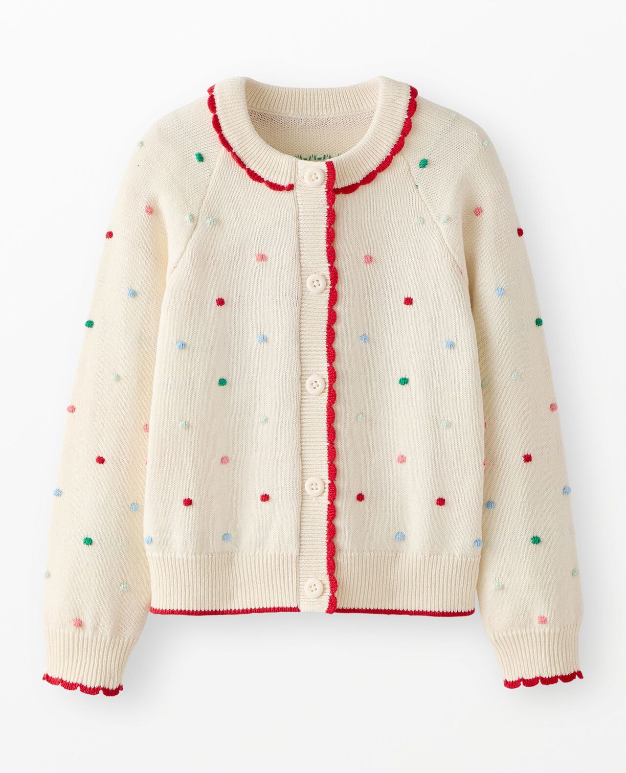 Collared Confetti Cardigan